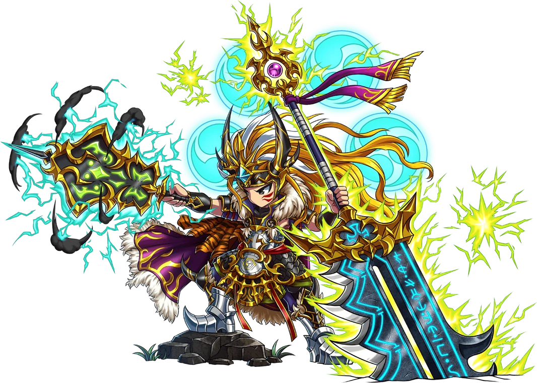 Eze, the thunder unit, at final evolution